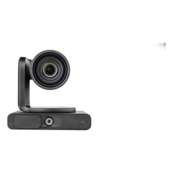 KRAMER KAC-CAM70 Camara PTZ 4K Dual | Microsoft Teams Certified | 12x Zoom Optico + Lente Panoramico 119Â° | Triple Microfono Array | AI Auto-Framing | Speaker Tracking | Smart Gallery | PoE+ | USB 3.