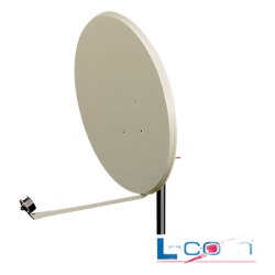 L-COM HG5158D Antena Parabolica de Banda Ancha 5125 - 5850 MHz.