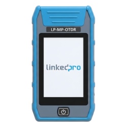 LINKEDPRO BY EPCOM LP-MP-OTDR Mini OTDR para Fibra Optica Monomodo / Longitud de Onda 1310nm y 1550nm / Funcion VFL 10mW / Funcion OPM / Recargable / Distancia de Prueba hasta 80 Kilometros (262467 pi