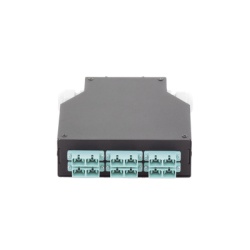 LINKEDPRO BY EPCOM LP-RDSCUMM Distribuidor de Fibra Optica para Riel Din 6 Acopladores SC/UPC Multimodo con Charola de Empalme