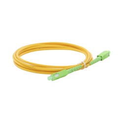 LINKEDPRO BY EPCOM LPSM3SCASCAS3 Jumper de Fibra Optica Monomodo SC/APC-SC/APC Simplex de 3 Metros (9.84 Pies) 3mm
