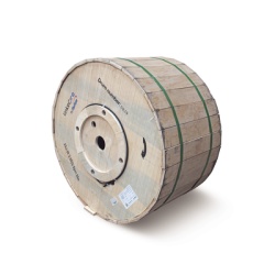 LINKEDPRO BY FIBERHOME MINI-ADSS-06C/4KM Carrete de 4 Kilometros de Fibra Optica Aerea Mini ADSS (ASU) G.652D Monomodo de 6 Hilos Exterior Span 80 Loose Tube