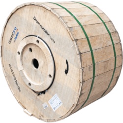 LINKEDPRO BY FIBERHOME MINI-ADSS-06C-S120-5/5KM Carrete de 5 km de Fibra Óptica Aérea Mini ADSS (ASU) G.652D, Monomodo de 6 Hilos, Exterior, Span 120, Loose Tube