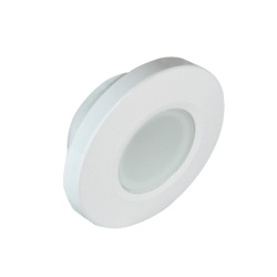 LUMITEC 112523 Luz led marina serie Orbit emite luz de color blanco de 160 lumenes para uso interior o exterior fabricado bajo norma de proteccion IP67.