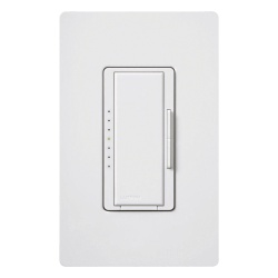 LUTRON ELECTRONICS MRF2-10D-120 Atenuador inalambrico Maestro Wireless 1000 W incandescente/halogeno y 1000 VA bajo voltaje magnetico a 120 V compatible con control Pico y sensores Radio Powr Savr