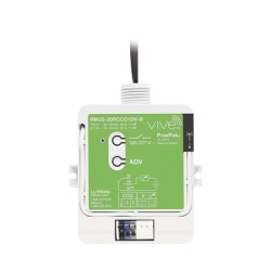 LUTRON ELECTRONICS RMJS20RCCO1DVB Modulo de relevador inalambrico PowPak de 20 A para control de receptaculos con salida de contacto seco para HVAC compatible con controles Pico y hub Vive