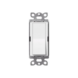 LUTRON ELECTRONICS SC3PSSWL Interruptor Claro 3 Hilos 15A Color Blanco