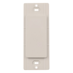 LUTRON ELECTRONICS SCBITP Inserto ciego para placa de pared Claro acabado satinado color Taupe linea Lutron