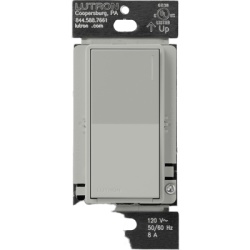LUTRON RADIORA 3 RRSTRSPB (RadioRA3) Apagador Auxiliar de pared companero de apagadores multilocacion. Usar en 3 vias o escalera. Color blanco.