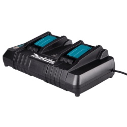 MAKITA DC18RD Cargador Rapido Doble para Bateria Litio Ion de 18V LXTÂ®