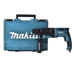 MAKITA HR2630 Rotomartillo Electro Neumatico de 1" SDS-PLUS de 120 Vca 0-1200 RPM 0-4600 Impactos x Seg. Potencia 800 W.