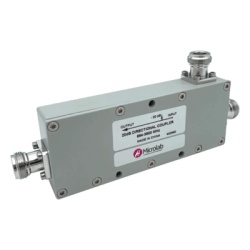 MICROLAB CCEP8738FN Acoplador Direccional / 694-3800 MHz / 300W / N hembra / 8 dB / PIM < -155 dBc / IP65 / Bajo Perdida