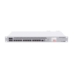 MIKROTIK CCR1036-12G-4S-EM (CCR1036-12G-4S-EM) Cloud Core Router CPU 36 Nucleos 12 puertos Gigabit Ethernet 4 puertos SFP y 8 GB Memoria