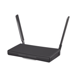MIKROTIK RBD53IG-5HACD2HND (hAP ac3) Router inalambrico de doble banda con 5 puertos Gigabit Ethernet y antenas externas de alta ganancia