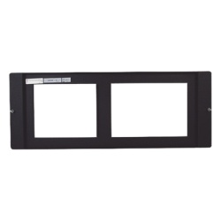 NOTIFIER DPA-1 Placa de vestidura para chasis CA-1 con DVC-EM DVC-KD y microfono CMIC-1 en gabinetes NOTIFIER serie CAB-4
