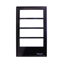 NOTIFIER DR-D4 Puerta para Gabinete de 4 Niveles / para Paneles NOTIFIER Serie ONYX / Color Negro