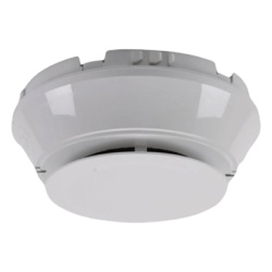 NOTIFIER FSP-951-SELFT Detector fotoelectrico de humo direccionable con autoprueba automatica protocolo FlashScan bajo perfil color blanco