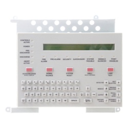 NOTIFIER KDM-R2-SP Teclado con pantalla LCD retroiluminada de 80 caracteres en espanol para paneles NOTIFIER serie ONYX