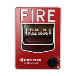 NOTIFIER NBG-12LOB Estacion Manual Convencional / Doble Accion / Uso en Exterior / NOTIFIER