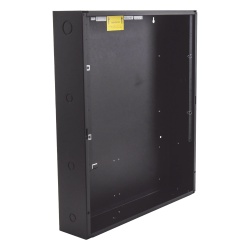 NOTIFIER SBB-B4 Caja posterior de 2 niveles para gabinete de panel contra incendio NOTIFIER acero calibre 16 color negro