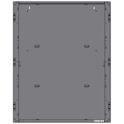 NOTIFIER SBB-B5 Caja trasera para gabinete de dos niveles de paneles de deteccion de incendio serie CAB-5 de NOTIFIER