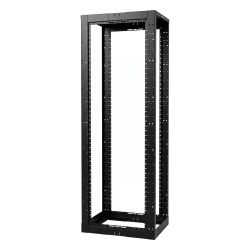 PANDUIT AR4PCN Rack de Cuatro Postes Estandar de 19" Rieles Con Orificio Para Tuerca Enjaulada Profundidad Ajustable de 23 a 42 in 45 Unidades de Rack Color Negro - Img 2