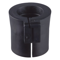PANDUIT CEG-16X1 Pasacable de Entrada Sencilla y Pequena 0.63"-0.67" para Cables Terminados Color Negro. Paquete de 4 Piezas