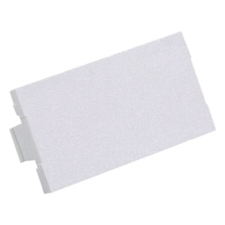 PANDUIT CHB2MIW-X Modulo de Tapa Ciega (Inserto Ciego) de 1/3 Color Blanco Mate 1 Pieza