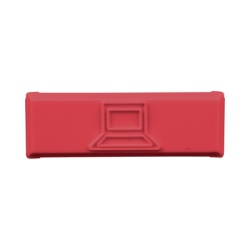 PANDUIT CIDRD-C Paquete de 100 Iconos de Datos de Instalacion a Presion Para Jacks Mini-Com de Panduit De Plastico Color Rojo