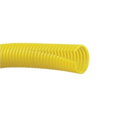 PANDUIT CLT150F-X4 Tubo Corrugado Abierto para Proteccion de Cables 1.50in (38.1 mm) de Diametro 3.1 m de Largo Color Amarillo