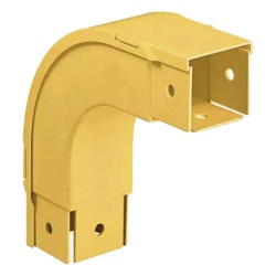 PANDUIT FOVRA2X2LYL Bajada Vertical Exterior de 90º Para uso con Canaletas 2x2 FiberRunner? Color Amarillo