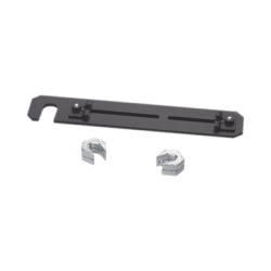 PANDUIT FR6TRBE58M Soporte de Montaje a Techo para Canaletas FiberRunner 4X4 o 6x4 Uso con Varilla Roscada de 16mm Color Negro
