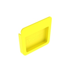 PANDUIT FREC4X4LYL Tapa Final Para Canaletas FiberRunner? 4x4 de Instalacion a Presion Color Amarillo