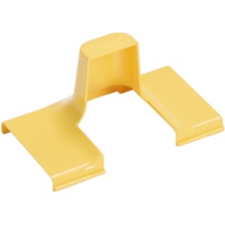 PANDUIT FRSPJC24LYL Tapa de Bajada Vertical FRSPJ2X2LYL Para Canaleta FiberRunnerÂ® 4X4 Color Amarillo
