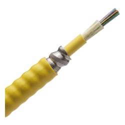 PANDUIT FSPR912Y Cable de Fibra Optica de 12 Hilos Monomodo OS2 Interior Armada Tight Buffered 900um OFCR (Riser) Precio Por Metro