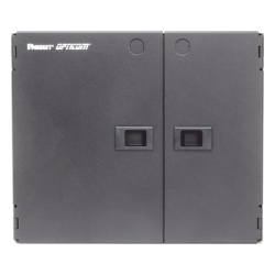 PANDUIT FWME2 Caja de Conexion de Fibra Optica Para Montaje en Pared Acepta 2 Placas FAP o FMP Hasta 48 Fibras Color Negro - Img 5