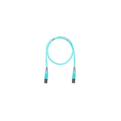 PANDUIT FZ2ERLNLNSNM030 Jumper de Fibra Optica Multimodo 50/125 OM4 LC-LC Duplex OFNR (Riser) Color Aqua 30 Metros (98.43 Pies)