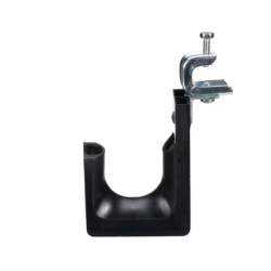 PANDUIT JP2SBC50RB-L20 Sujetador STRONGHOLD tipo J (J-Hook) Con Abrazadera de Tornillo para Montaje Hasta 46 Cables Cat6 Nylon 6.6 Color Negro 1 pieza