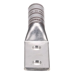 PANDUIT LCC500-12-6 Zapata de compresion LCC500-12-6 para cal. 500 Kcmil Doble barreno para tornillo prisionero de 1/2 Espaciado de orificios 44.5mm 1 Pz
