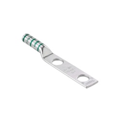 PANDUIT LCC6-12-L Zapata de compresion LCC6-12W-L para cal. 6 Awg Doble barreno para tornillo prisionero de 1/2 Espaciado de orificio 44.5mm 1 Pz