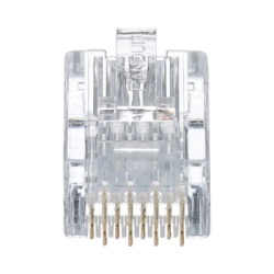 PANDUIT MP588-L Plug RJ45 Cat5e Para Cable UTP de Calibres 24-26 AWG Chapado en Oro de 50 Micras Paquete de 50 Piezas