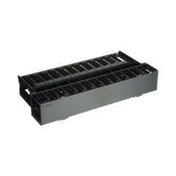 PANDUIT NCMH2 Organizador de Cables Horizontal NetManager Doble (Frontal y Posterior) Para Rack de 19in 2UR