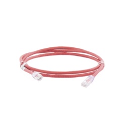 PANDUIT NK6PC5RDY Cable de Parcheo UTP Categoria 6 con Plug Modular en Cada Extremo - 1.5 Metros (4.92 Pies) - Rojo