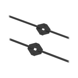 PANDUIT NVMK42 Kit de montaje de puerta delantera/trasera Net-Verse 42RU las cerraduras se venden por separado (CCL3 o ACE02)