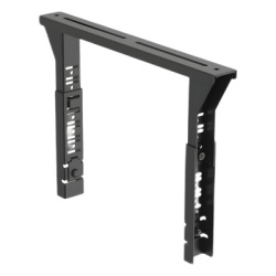 PANDUIT PWB12FRTBBL Soporte Tipo Trapezoidal Apilable para Charolas Wire Basket de 300 mm (12 pulgadas) de Ancho Color Negro.