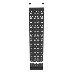 PANDUIT SN8VCM Soporte Vertical de Administracion de Cables Para Gabinetes Tipo S o Tipo N de 42 a 52 UR Color Negro