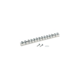 PANDUIT UGB2/0-414-12 Barra de conexion a tierra universal UGB2/0-414-12 de 12 puertos.