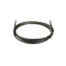 PANDUIT UTP6AX35BL Cable de Parcheo UTP Cat6A 24 AWG CM Color Negro 10.67 Metros (35 Pies)