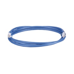 PANDUIT UTP6AX3BU Cable de Parcheo UTP Cat6A 24 AWG CM Color Azul 0.91 Metros (3 Pies)