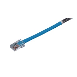 PANDUIT UTPCH1BUY Cable de Parcheo TX5 UTP Cat5e 24 AWG CM Color Azul 0.3 Metros (1 Pie)